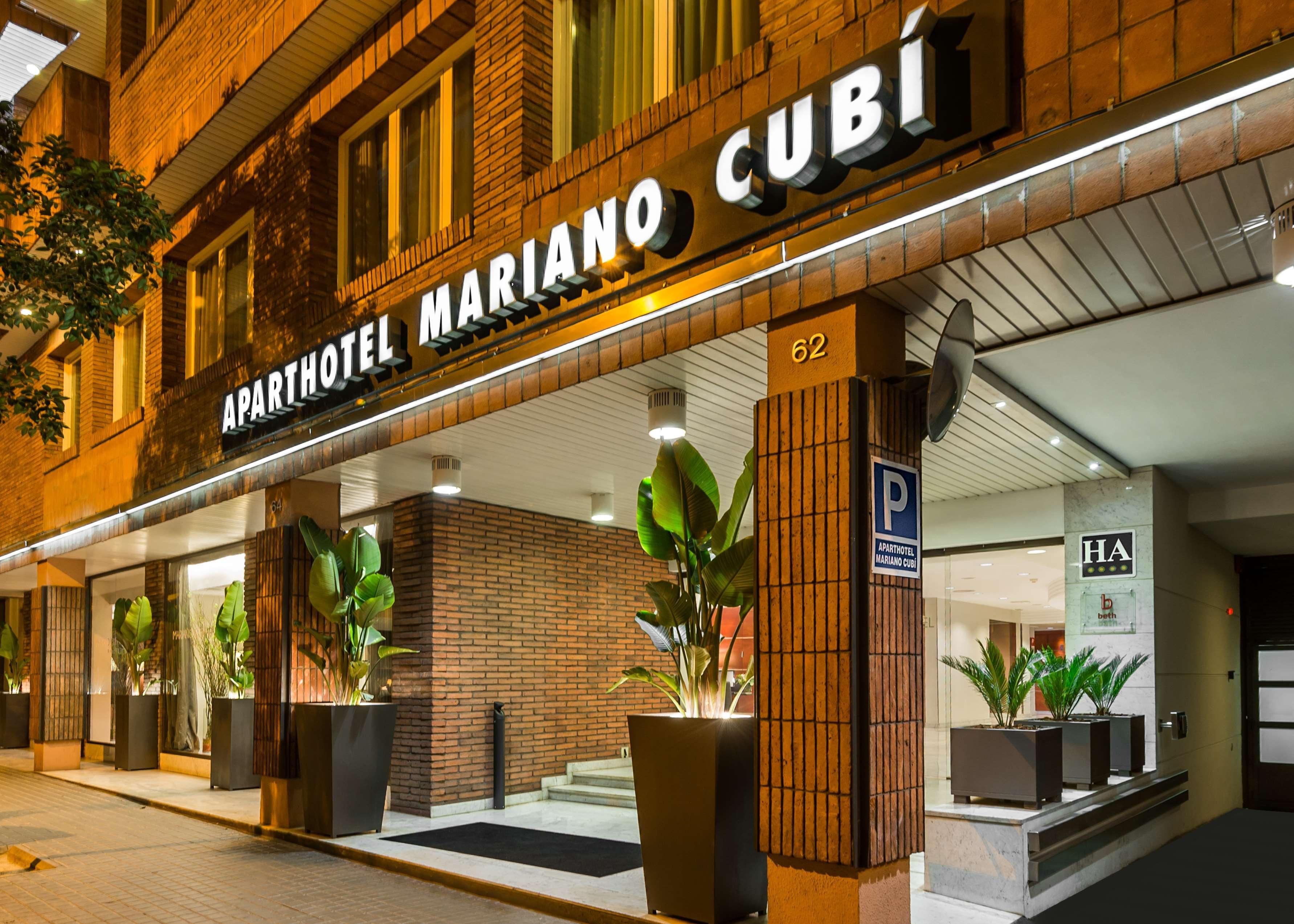 Aparthotel Mariano Cubi Barcelona Exterior photo